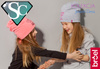 
                    BROEL Basic czapka dla dziewczynki jesień różowa
                