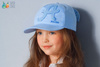 
                    BROEL Tiffany lniana czapka z daszkiem na lato niebieska
                