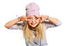 
                    BROEL Basic 28 czapka dla dziewczynki na wiosnę różowa
                